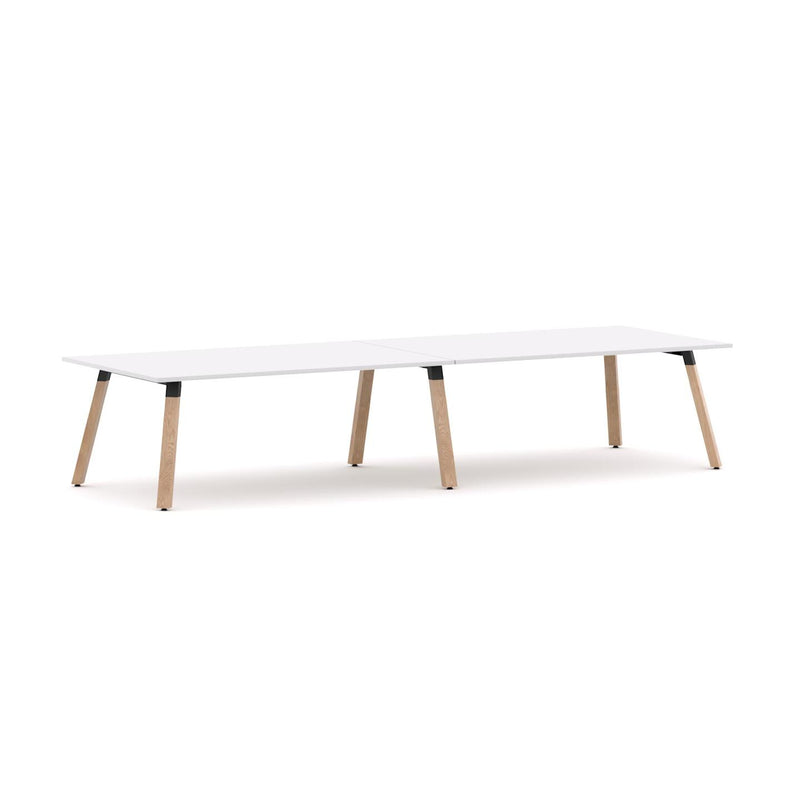 Plantation Boardroom Table 6 LegHousing, Oak Legs