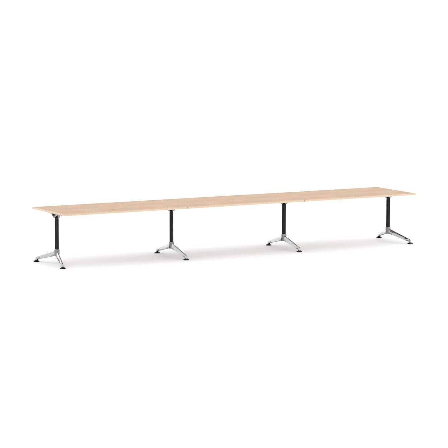 Modulus Boardroom Table Triple Span, Single Post