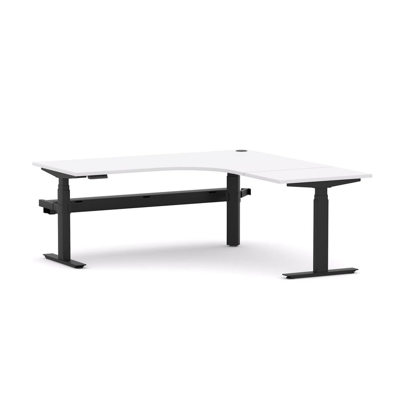 AgileMotion+ 3C/2M Electric Rectangle 90° Workstation