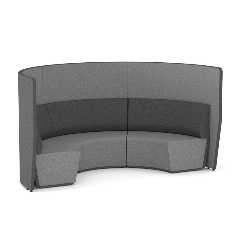 Motion Arc 3 Walls Charcoal/Stone