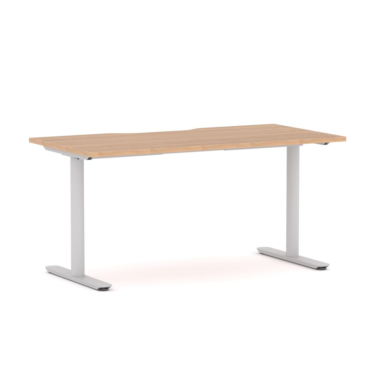 Agile Fixed Round Straight Workstation