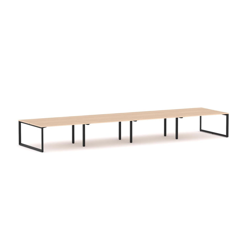 Anvil 8-Person Double-sided Desk Workstation