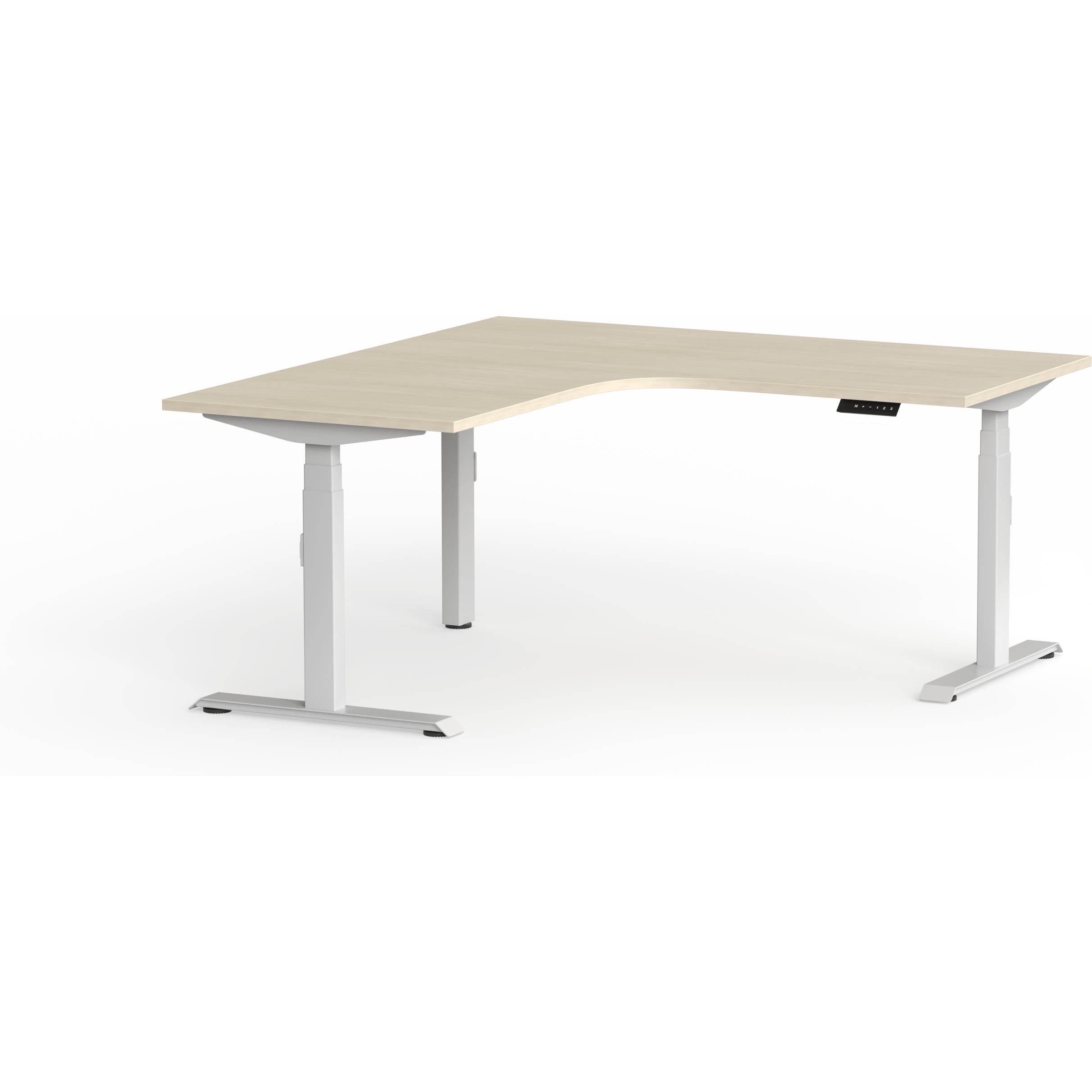 Montana Electric Standing 90Deg Corner Workstation (3 Stages)