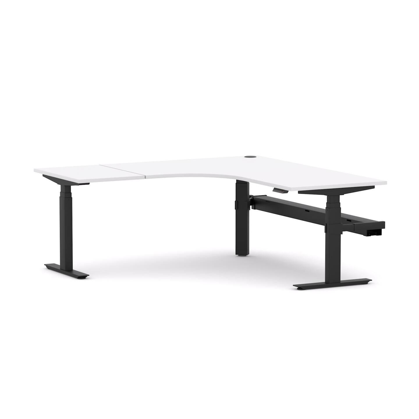 AgileMotion+ 3C/2M Electric Rectangle 90° Workstation