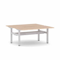 Klass Fixed 2-Person Double-sided Desk Workstation
