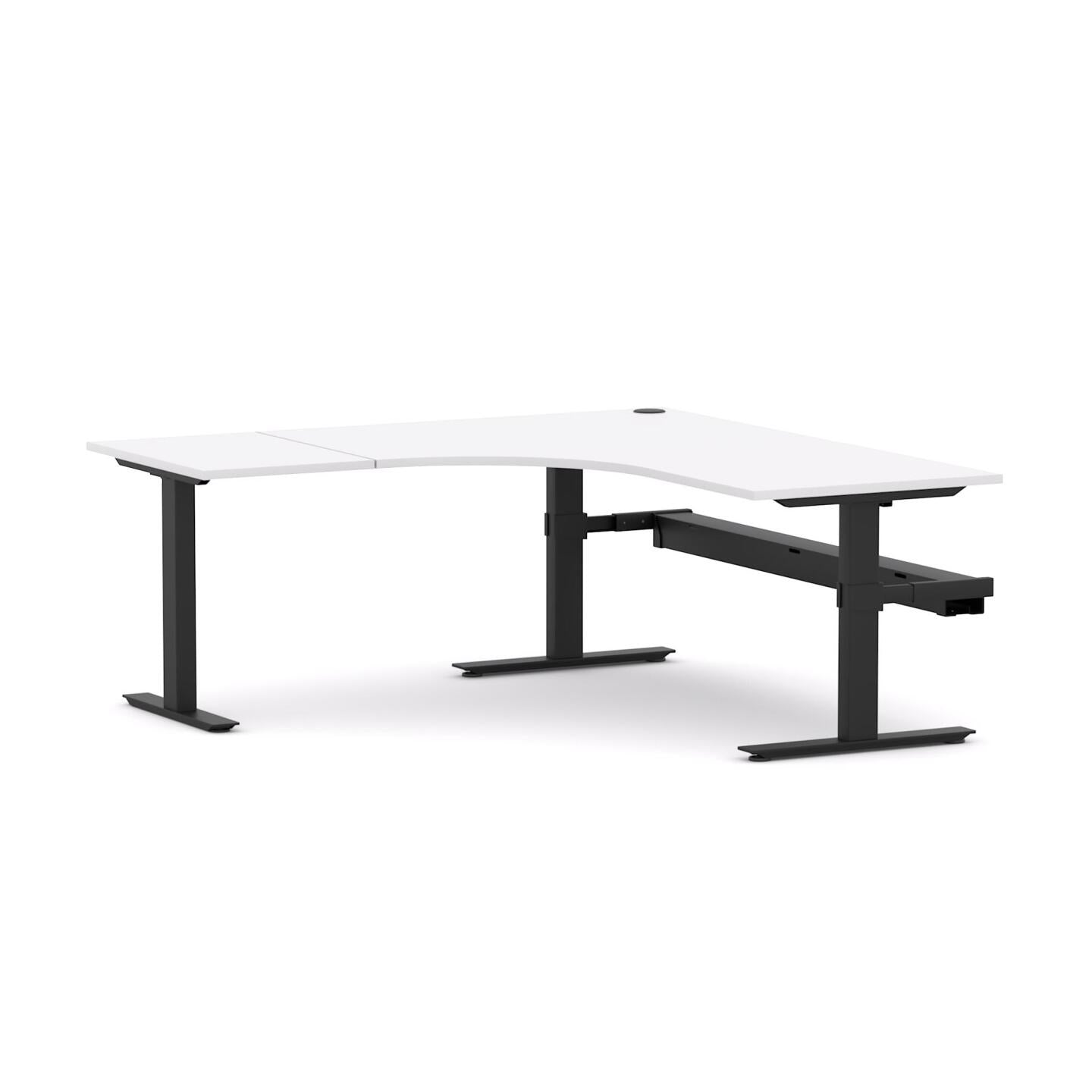 Agile Fixed Rectangle 90° Workstation