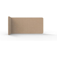Acouline Single End Wrap 3 Quarter Screen - 90 Deg. Fold - Left Hand Return