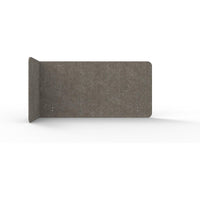 Acouline Single End Wrap 3 Quarter Screen - 90 Deg. Fold - Left Hand Return