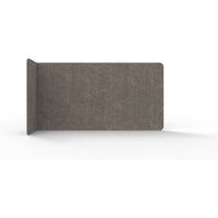Acouline Single End Wrap 3 Quarter Screen - 90 Deg. Fold - Left Hand Return