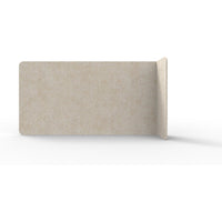 Acouline Single End Wrap 3 Quarter Screen - 90 Deg. Fold - Right Hand Return