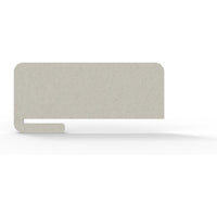 Acouline Slide On Desk Screen - Bloc Cut