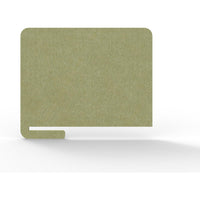 Acouline Slide On Desk Screen - Bloc Cut