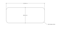 Acouline Standard Desk Mounted Screen