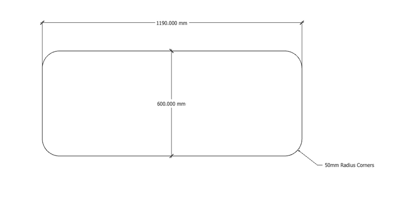 Acouline Standard Desk Mounted Screen