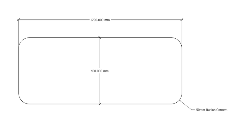 Acouline Standard Desk Mounted Screen