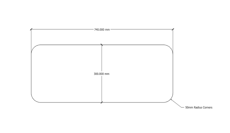 Acouline Standard Desk Mounted Screen