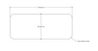 Acouline Standard Desk Mounted Screen
