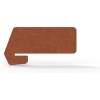 Acouline Slide On Desk Screen - Hook Cut