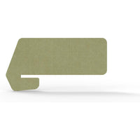 Acouline Slide On Desk Screen - Hook Cut