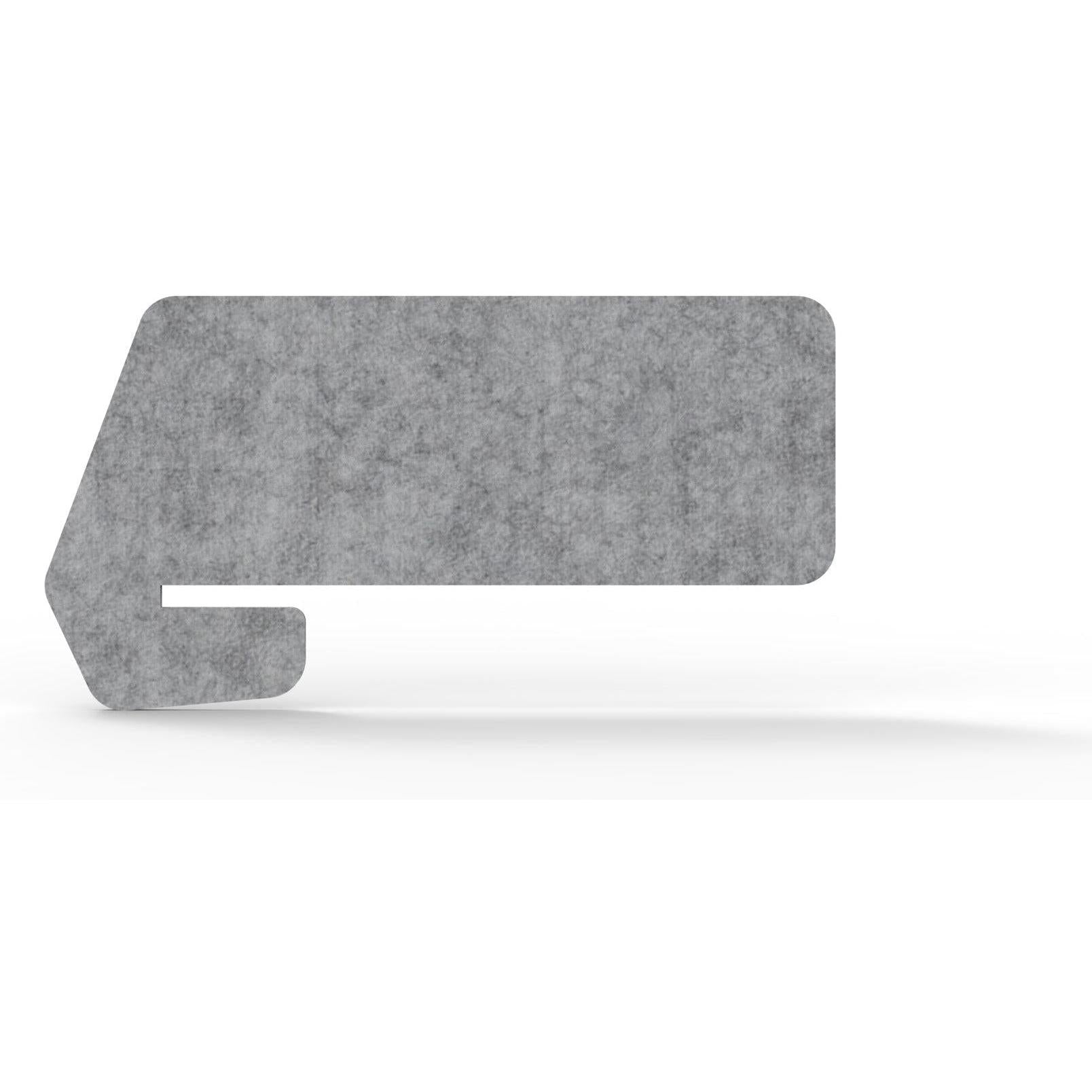 Acouline Slide On Desk Screen - Hook Cut