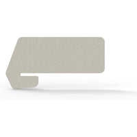 Acouline Slide On Desk Screen - Hook Cut