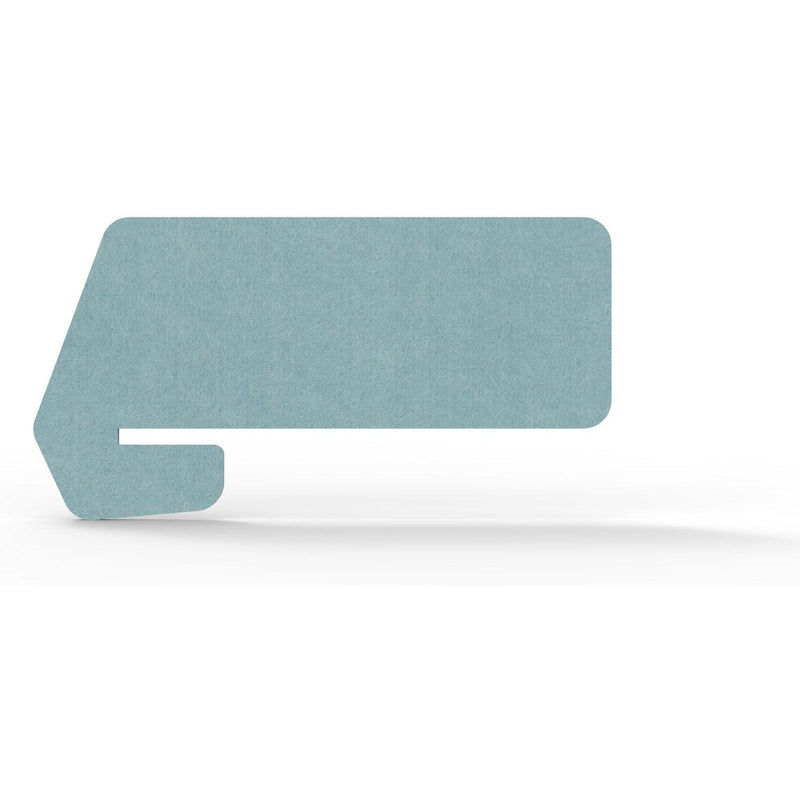 Acouline Slide On Desk Screen - Hook Cut