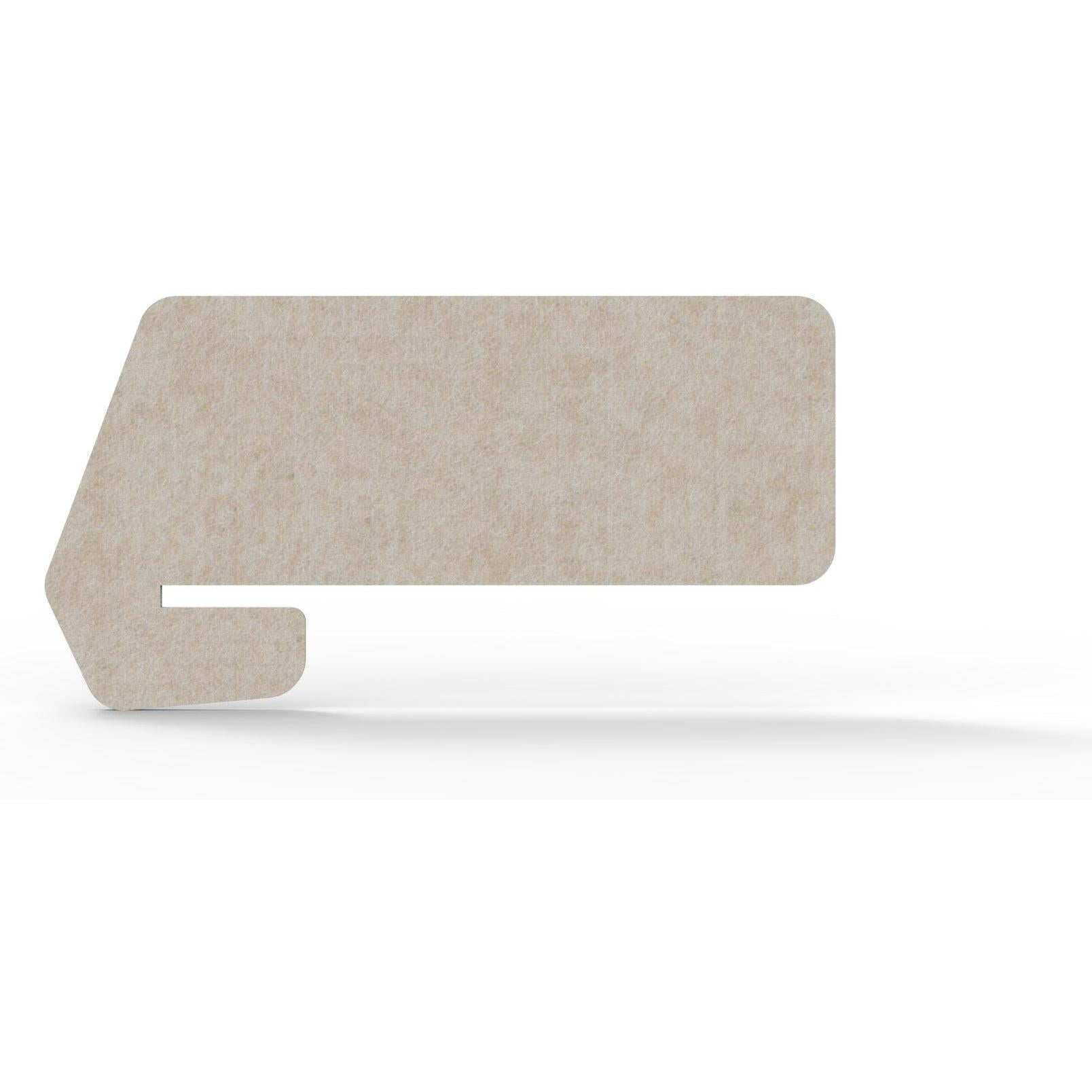Acouline Slide On Desk Screen - Hook Cut