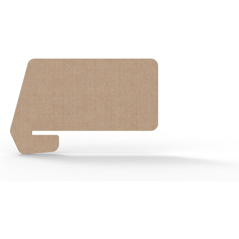 Acouline Slide On Desk Screen - Hook Cut