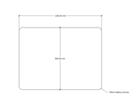 Acouline 900mm H Standard Screen To Suit Boost & Halo Workstations