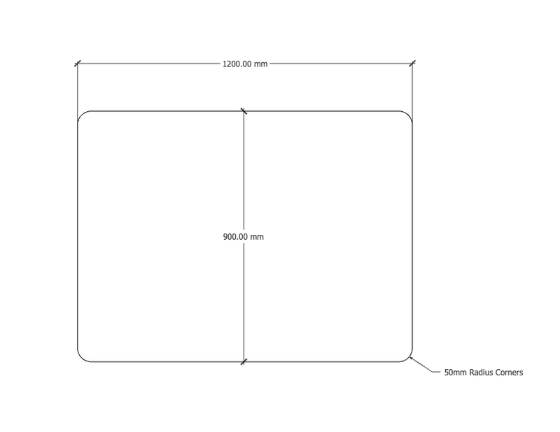 Acouline 900mm H Standard Screen To Suit Boost & Halo Workstations