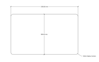 Acouline 900mm H Standard Screen To Suit Boost & Halo Workstations