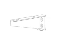 Axis Worktop Support Bracket L/R Pair to connect End Leg to Worktop