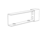 Axis Leg Spigot Pair to connect Shared Leg to Desk Rail