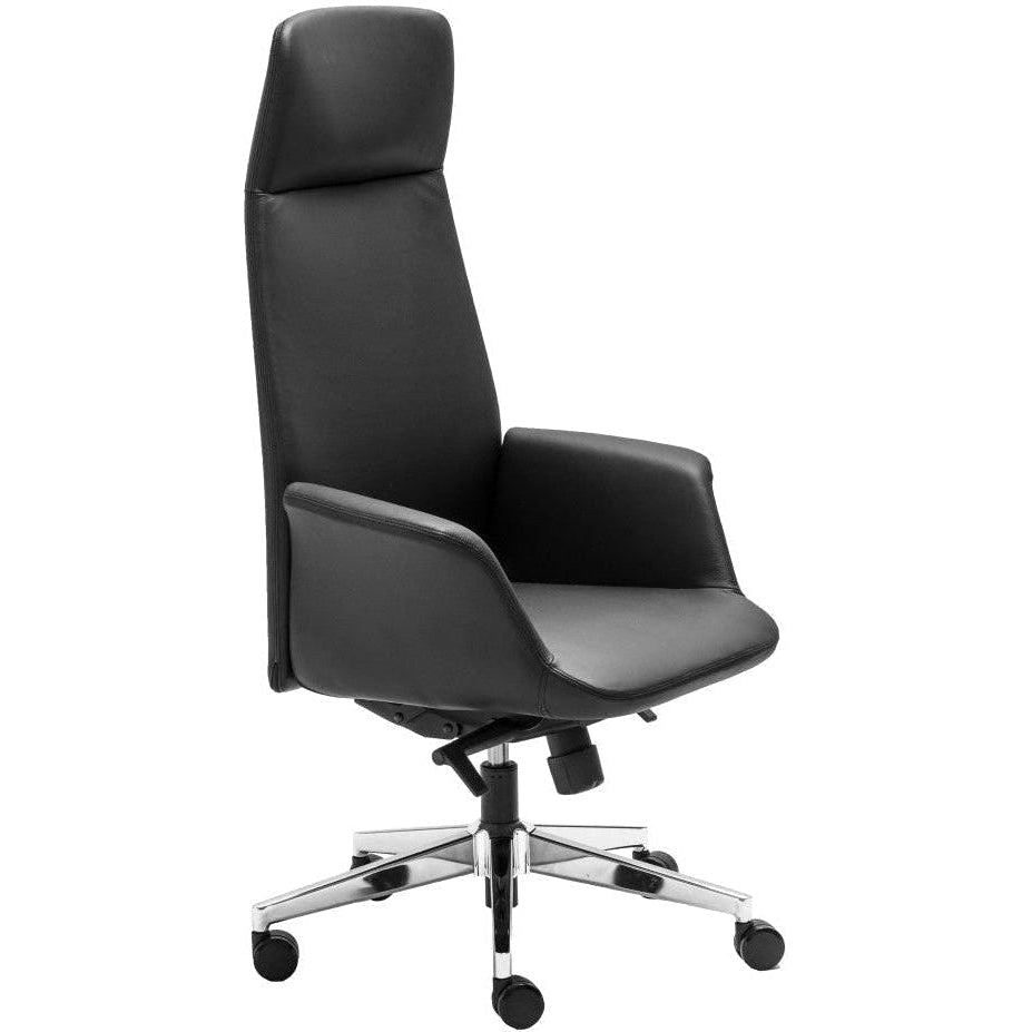 Accord Leather High Back Chair