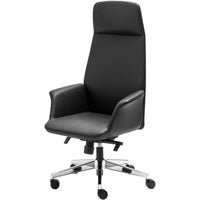 Accord Leather High Back Chair