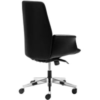 Accord Leather Medium Back Chair