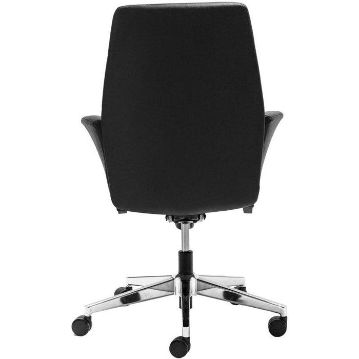 Accord Leather Medium Back Chair