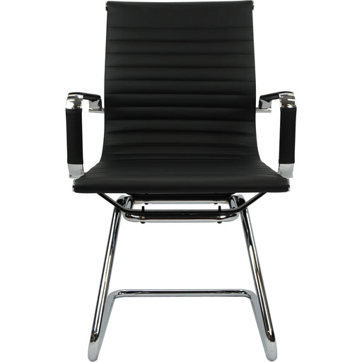 Aero Vegan Leather Cantilever Visitor Chair