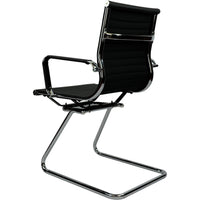 Aero Vegan Leather Cantilever Visitor Chair