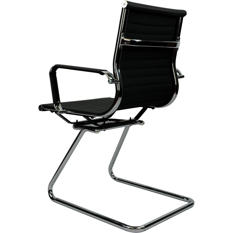 Aero Vegan Leather Cantilever Visitor Chair