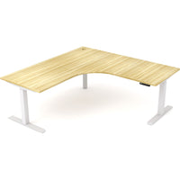 AgileMotion Electric Height Adjustable Single 90º Workstation