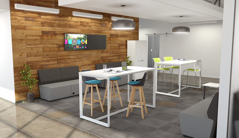 Game Barstool With Upholstery