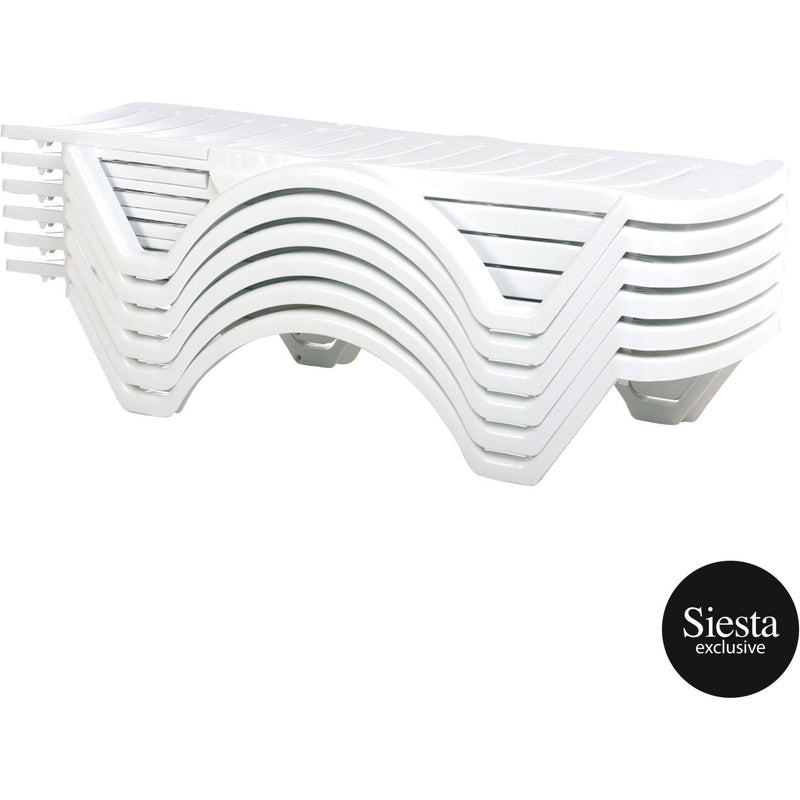 Aqua Sunlounger ( Pack of 6 chairs )