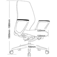 Assist Synchron Mechanism Executive Chair
