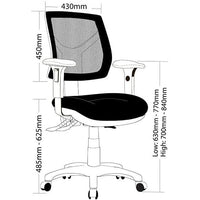 Avoca 3 Lever Mesh Back Task Chair