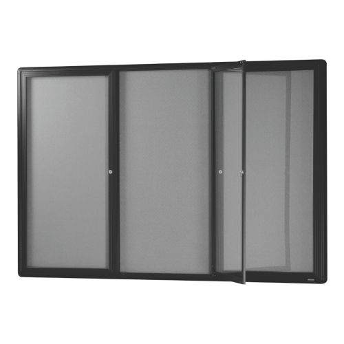 BeNoticed Hinged 3 Door Notice Case