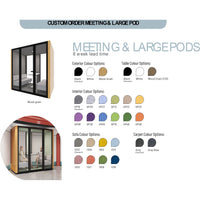 B.Quiet™️ 4-6 Person Acoustic Meeting Pod - Custom