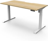Boost Light Electric Height Adjustable Single Sided Workstation