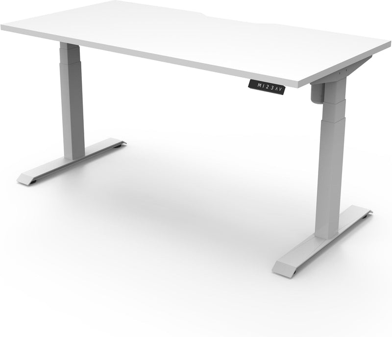 Boost Light Electric Height Adjustable Single Sided Workstation