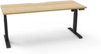 Boost Light Electric Height Adjustable Single Sided Workstation